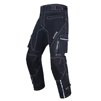 Dirt Bike Motocross Motorcycle Pants Men Hi Vis Armor Riding Racing Dual Sports • $49.99