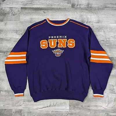 Vtg Lee Sweatshirt Adult Medium Purple Phoenix Suns NBA Y2K Steve Nash Era • $24.95