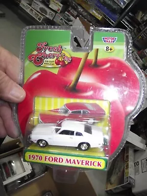Motormax Fresh Cherries 1970 Ford Maverick White NIB • $0.01