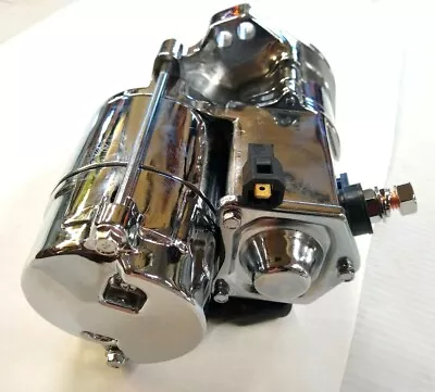 $214.99 • Buy Ultima Chrome 1.4kw Side Post Thunderfire Starter For 1989-2006 Harley Big Twin