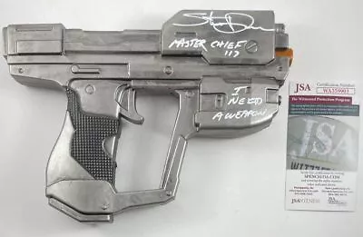 Steve Downes Signed Replica HALO M6H Magnum Gun Prop Autograph JSA COA • $299.95