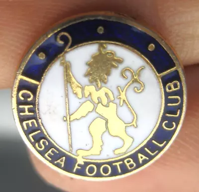 CHELSEA F.C.  Vintage Quality Metal Enamel Football Club Pin BADGE • £4.99