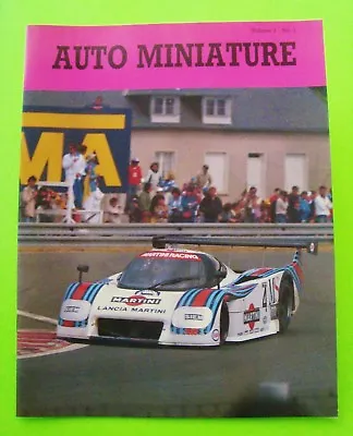 1986 Kimberley's AUTO MINIATURE Premiere Issue VOL 1 #1 MODEL CARS Brumm TAMIYA • £4.86