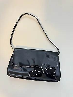 Preowned Victoria Secret Faux Patent Leather Womens Small Shoulder Bag Y2K Style • $10