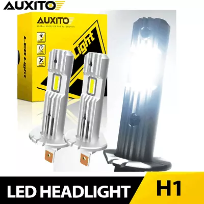 AUXITO H1 LED Headlight Bulb Conversion Kit High Low Beam Lamp 6500K Super White • $7.99