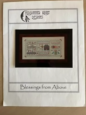 MIDSUMMER NIGHT DESIGNS Blessings From Above Sampler • $95