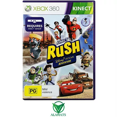 Kinect Rush A Disney Pixar Adventure Xbox 360 [HR] PAL Action-Adventure • $28.11