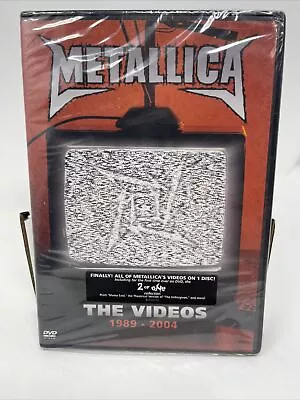 Metallica The Videos: 1989-2004 (DVD) SEALED NEW • $49.99