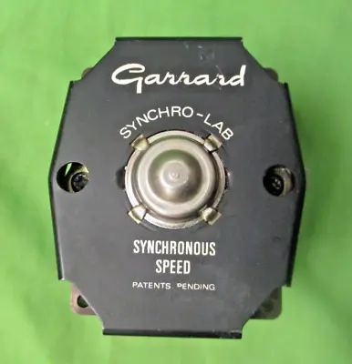 Garrard  Synchro Lab Motor Assembly For 95  75 + Important Info Re. Models Below • $49.95