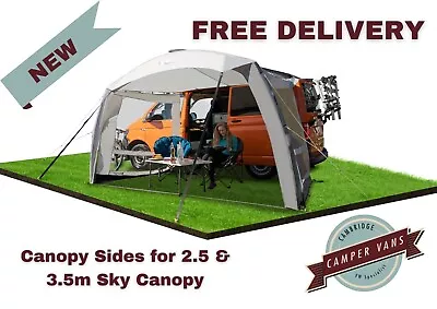 2024 Vango Sky Canopy Side Walls - Fits 2.5m & 3.5m Sky Canopy *Free P&P* • £83.95