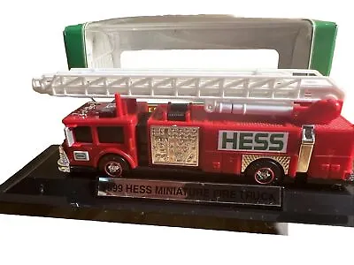 1999 Hess Miniature Mini Fire Truck - BRAND NEW IN BOX • $79