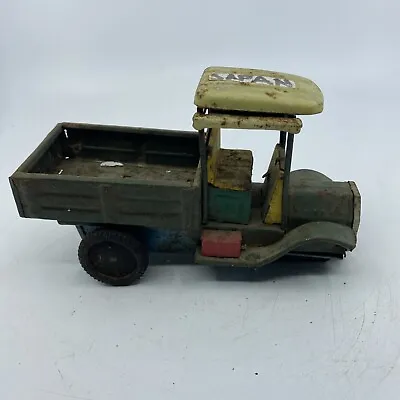 Vintage 1930s J Chein Co USA Tin Toy Truck W/dump Bed 9” Long 1/3 • $38