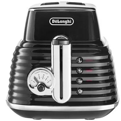 NEW Delonghi CTZ2003BK Scultura 2 Slice Toaster • $199