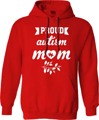 Proud Autism Mom Hoodie  Be Kind Awareness Raise Together Kids Birthday Gifts • £13.99