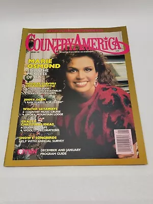 Vintage Country America Magazine Jan 1991 Marie Osmond Cover • £6.75