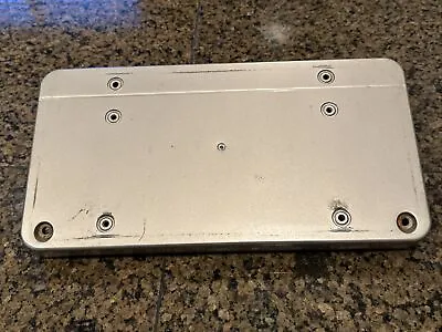 1996-99 Mercedes W210 Front Bumper License Plate Holder 2108850281 Smoke Silver • $39.99