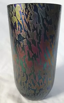 £60 • Buy Royal Brierley Iridescent Lustre Large Glass Vase