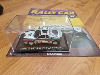 Ixo Deagostini 1/43 Lancia 037 Rally Evo Safari Rally 1984 Car + Mag • £24.99