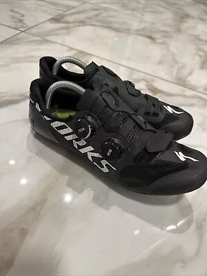 Specialized S-Works SW 7 Vent Road Shoe 3-bolt- Black- Multiple Sizes 42 • $180