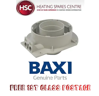 Baxi Megaflow 15he 18he 24he 28he 32he A System Flue Adaptor 5112369 - Genuine • £33.99