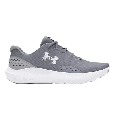 Under Armour Mens UA Charged Surge 4 Running Shoes - 3027000 - Steel/Gray/White • $49.67