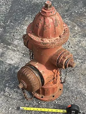 FIRE HYDRANT HEAD MUELLER 4-1/4 CHATTANOOGA TENN 1962 29” Tall • $439