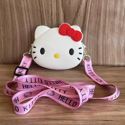 Kuromi My Melody Hello Kitty Crossbody Shoulder Bag Purse Silicone • $9.99
