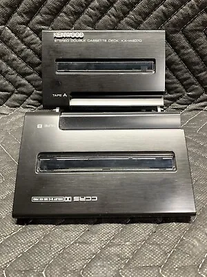 KENWOOD BASIC KX-W4070 / KX-W8070S Cassette Deck Front Door Tray A And B • $18.75