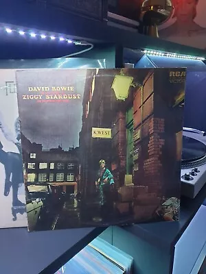 David Bowie The Rise And Fall Of Ziggy Stardust Lp  1972 Pressing • £0.99