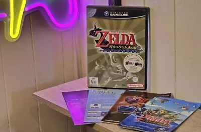 Gamecube- Zelda The Wind Waker (Limited Edition)  With Ocarina Of Time. Complete • $61.14