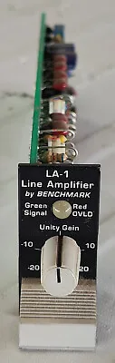 Benchmark LA-1 Line Amplifier For Microframe Series 300-10002-002 • $87.50