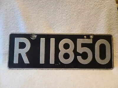 Vintage 1970's Iceland License Plate  • $139.99