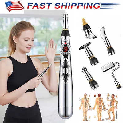 7 In 1 Therapy Electronic Acupuncture Pen Energy Heal Massage Pain Relief  • $12.09