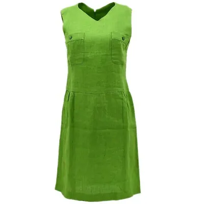 Chanel Sleeveless Dress Green 111324 • £389.01