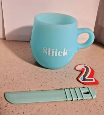 Sliick Salon Perfect Microwave Melting Cup & Applicator For Use W/ Bead Wax NIB • $10.94