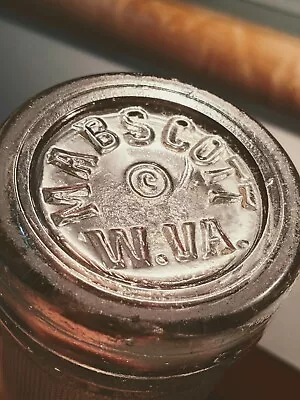 Vintage CC Soda Coca Cola Bottling Embossed Soda Bottle RARE (MABSCOTT W.VA.) • $125