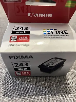 Canon PG-243 Black Ink Cartridge Compatible To IP2820 MX492 MG2420 MG2520 • $19.99