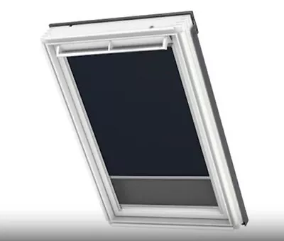 Velux Blind For GGL-4 (SK06) DFD S06 3009SWL Duo (Blackout & Pleated) Black • £135