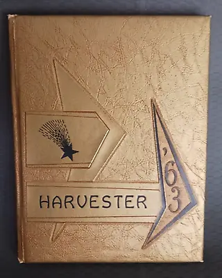 Sand Creek High School - Harvester Yearbook (Sand Creek Michgan) Class Of 1963 • $50