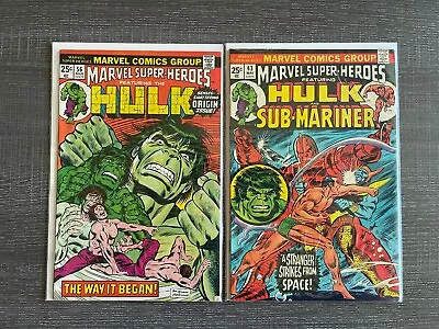 Marvel Super-Heroes Comic Lot - 2 Book Lot - Mid Grade Lot (Marvel) • $5.87