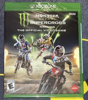 Monster Energy Supercross: The Official Videogame  XBOX ONE NEW FACTORY SEALED • $15.99