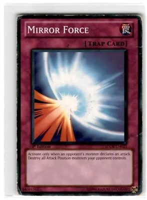 Yu-Gi-Oh! Mirror Force Common Heavily Played 1st Edition • $2.19