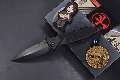 Microtech Sig. Socom Elite SHADOW Speapoint W/Plague Bead & John Wick Patch Set • $749.95