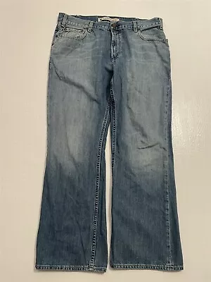 VTG GAP BLUE JEANS 36 X 30 Low Rise Boot Fit 100% Cotton Medium Wash Denim Jeans • $27.46