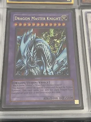 Dragon Master Knight UE02-EN001 Ultra Rare Limited Edition Yugioh Card • £9.95