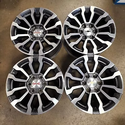 Set Of 4 GMC AT4 Sierra Yukon Denali TAHOE Silverado 18  Wheels Rims 5909 • $995