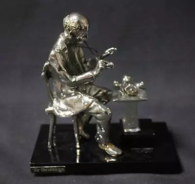 Yaacov Heller Silver Sculpture Statue Figurine The Pediatrician • $275