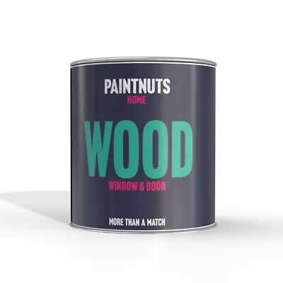 Wooden Window Door Paint Weatherproof Wood Plastic - All Sizes Colour & Finish • £57.99