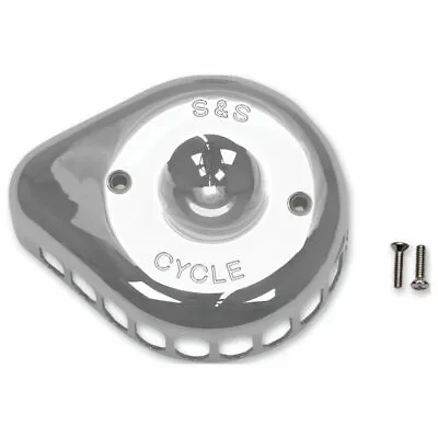 S&S Cycle Chrome Stealth Mini Tear Drop Air Cleaner Filter Cover Kit Harley • $169.95