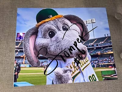 Oakland A’s Stomper Mascot Signed 8x10 Photo F • $19.99